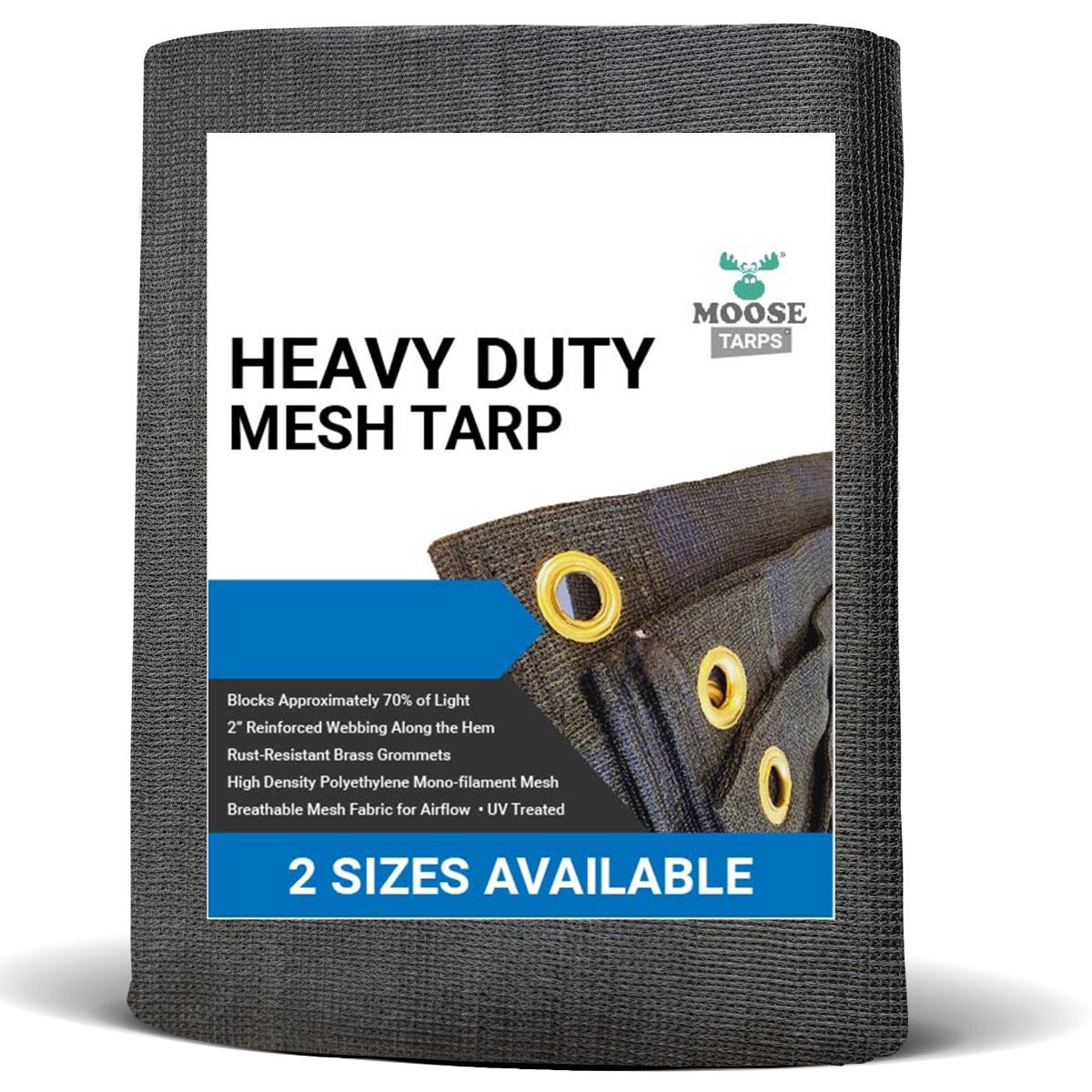 Buy Heavy Duty Black Mesh Tarp for Sale