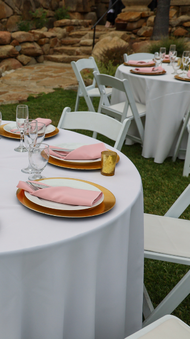 TABLES AND CHAIRS